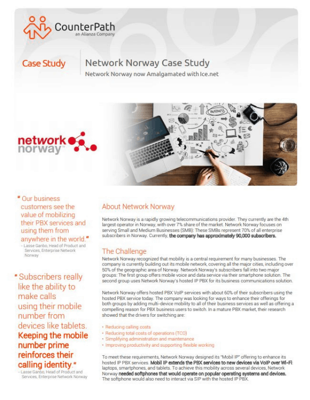 Network Norway – Pg1